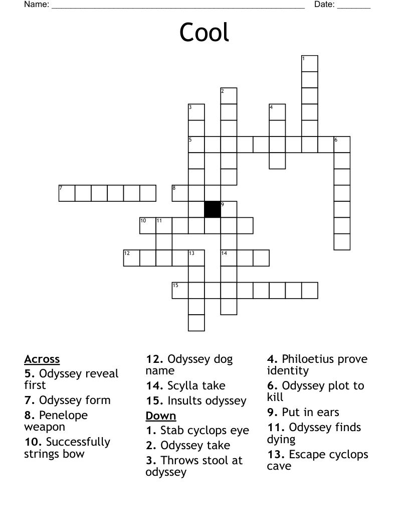 Cool Crossword