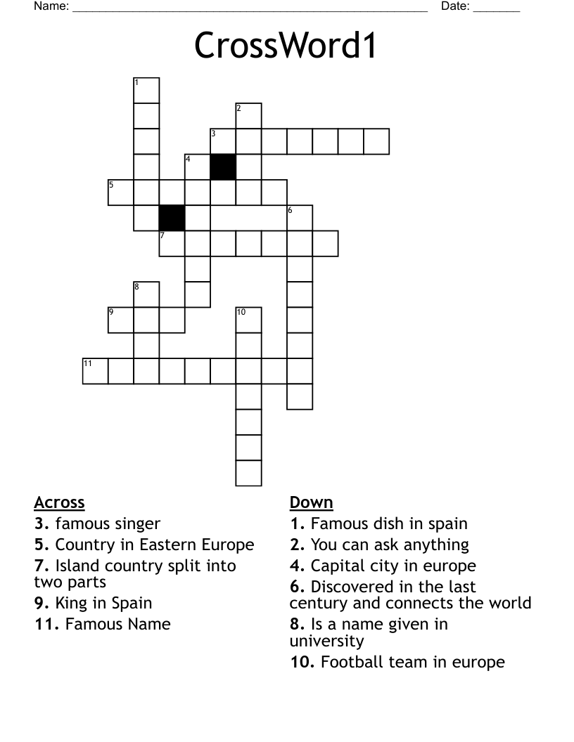 CrossWord1