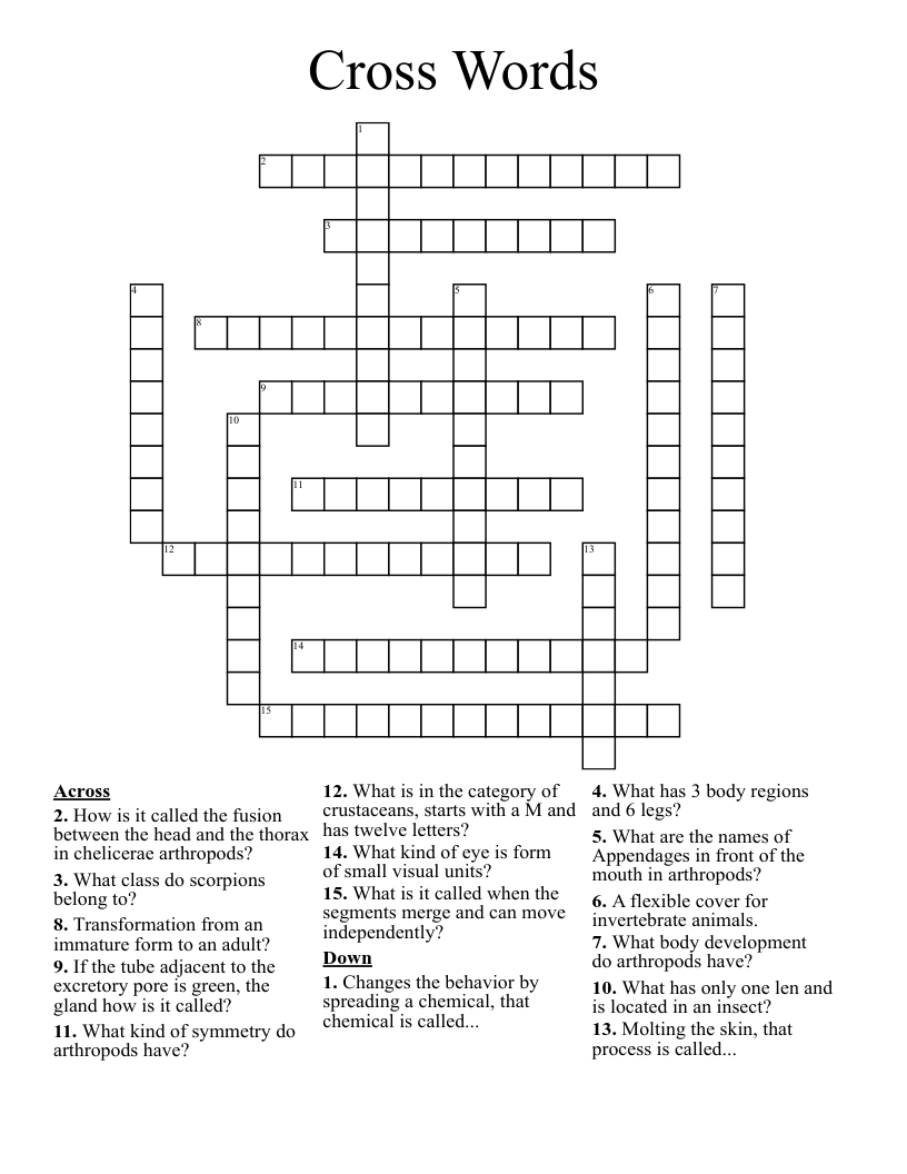 Cross Words