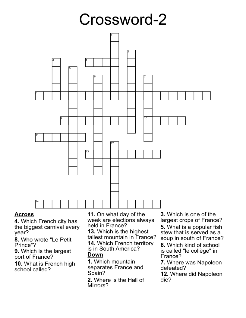 Crossword-2