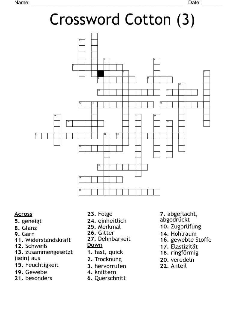 Crossword Cotton (3)