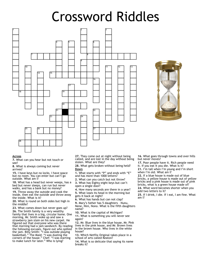Crossword Riddles