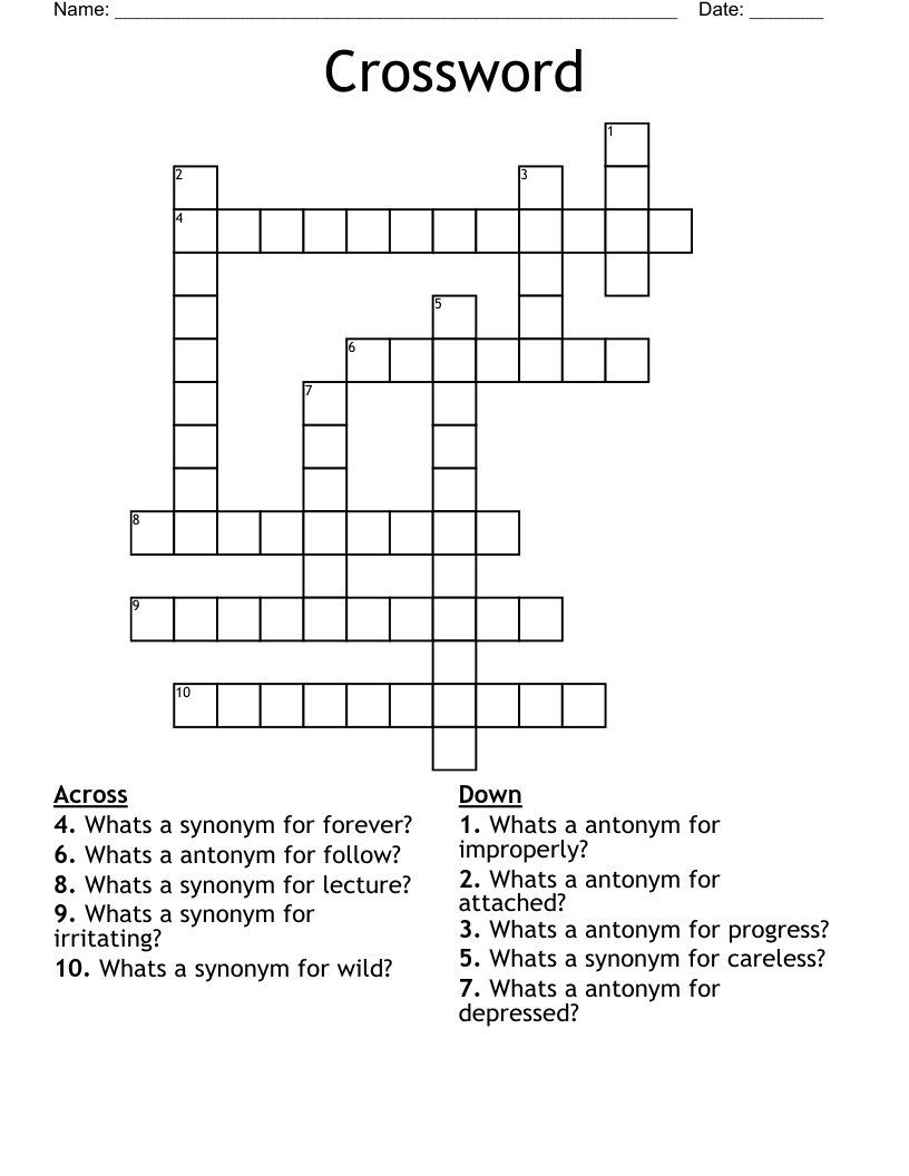 Crossword 