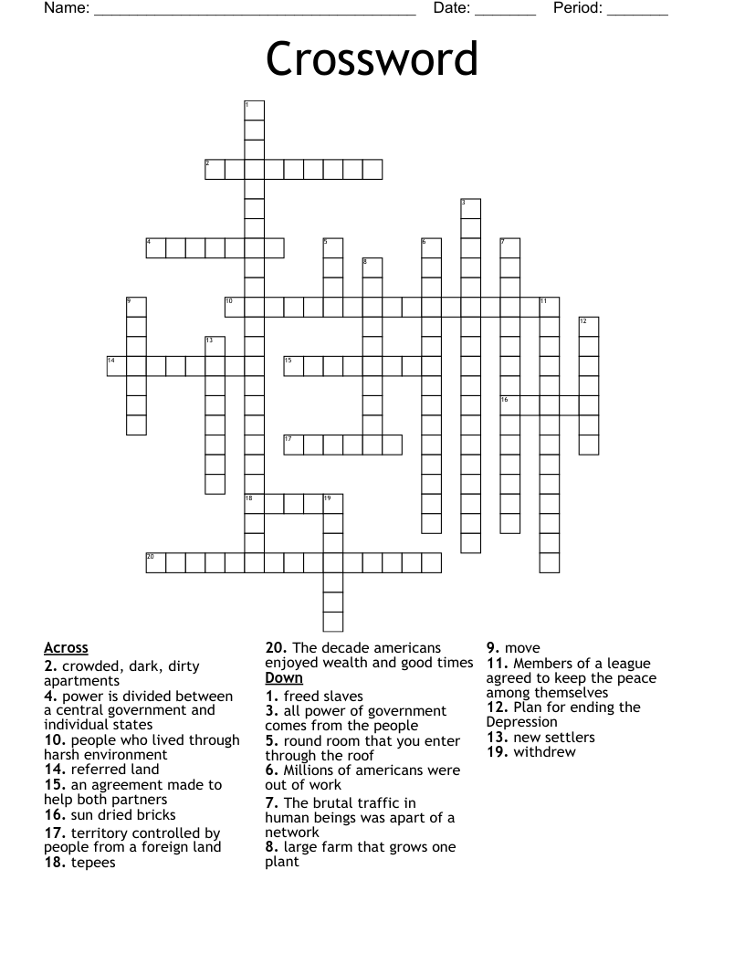 Crossword 