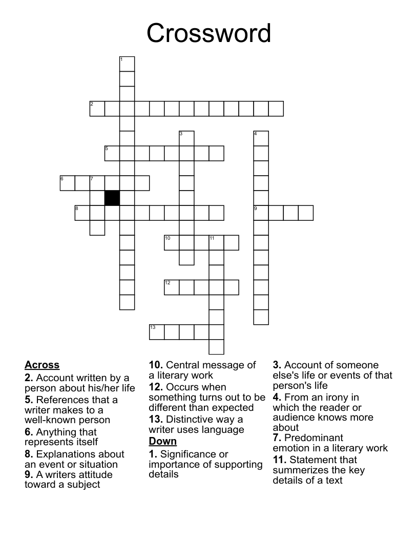 Crossword 