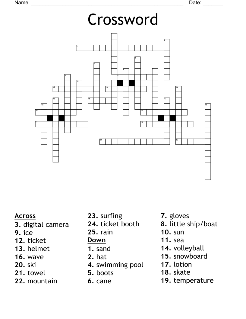 Crossword 