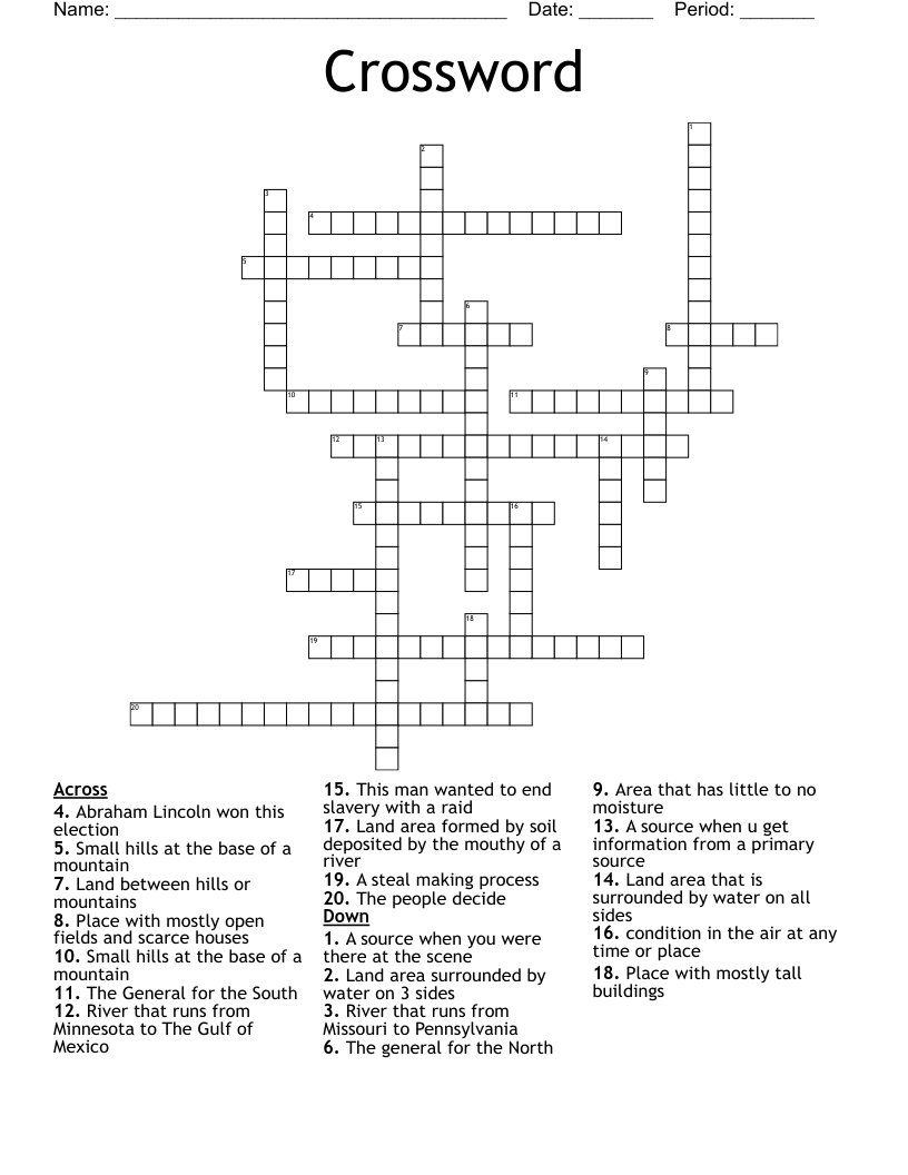 Crossword 