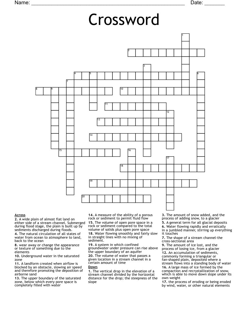 Crossword  