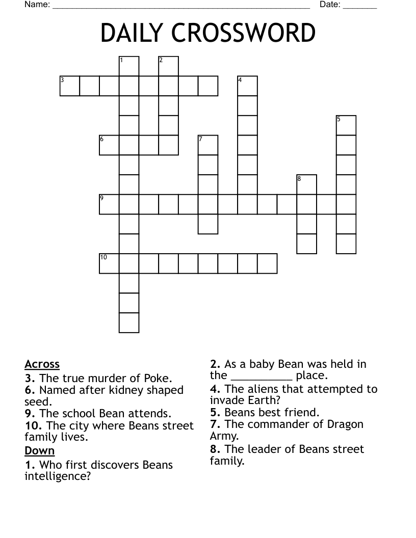DAILY CROSSWORD