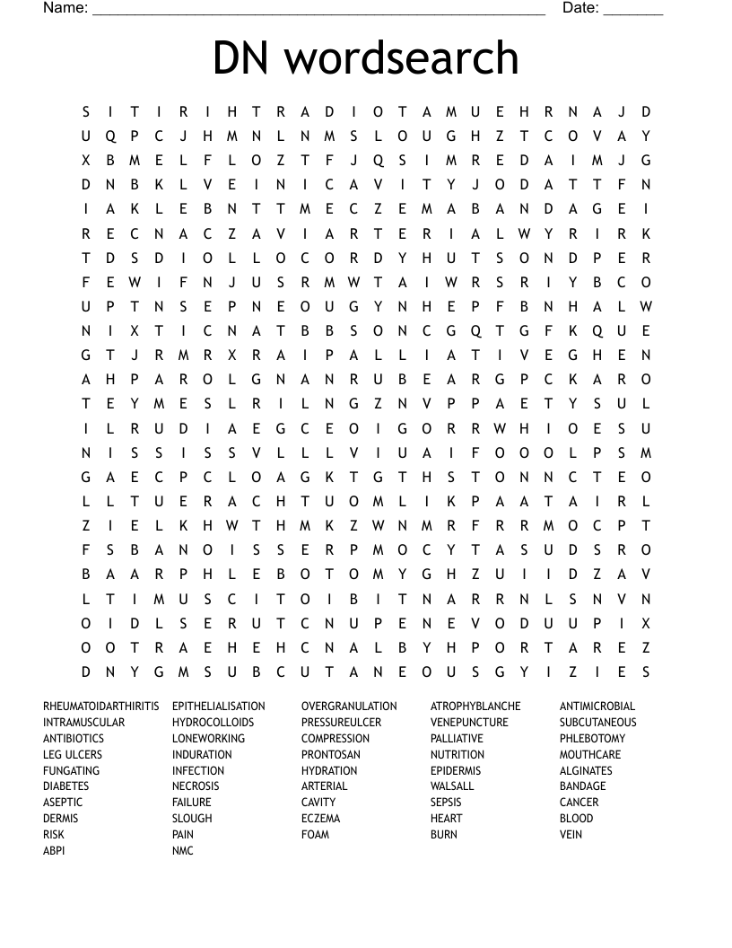 DN wordsearch