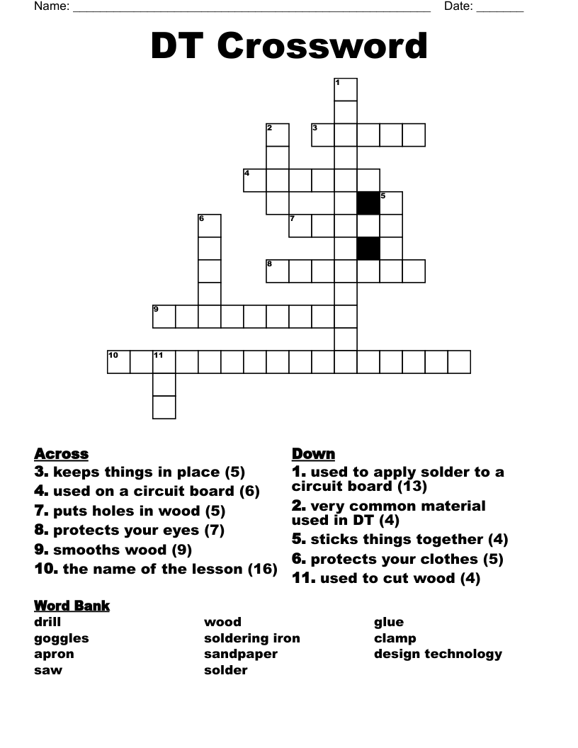 DT Crossword