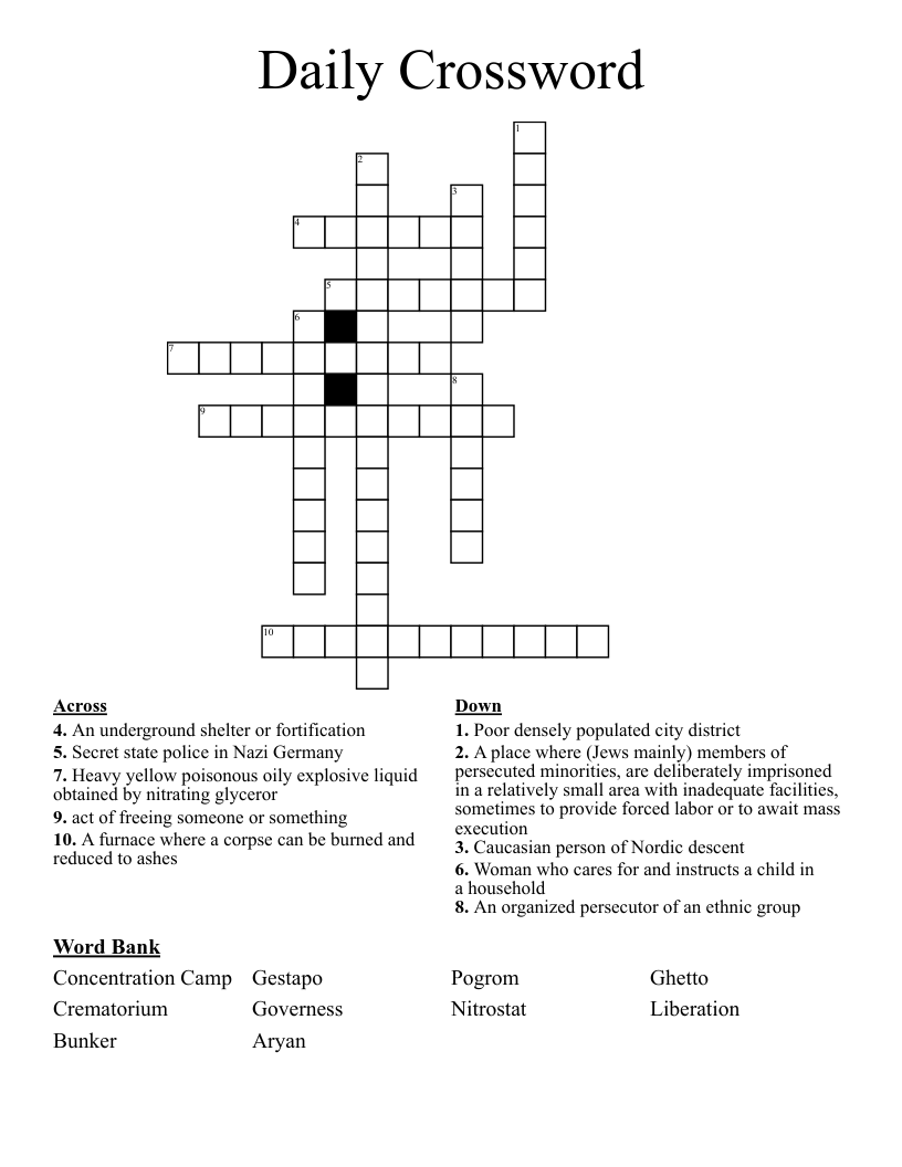 Daily Crossword