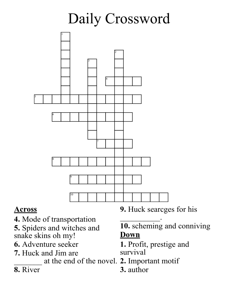 Daily Crossword