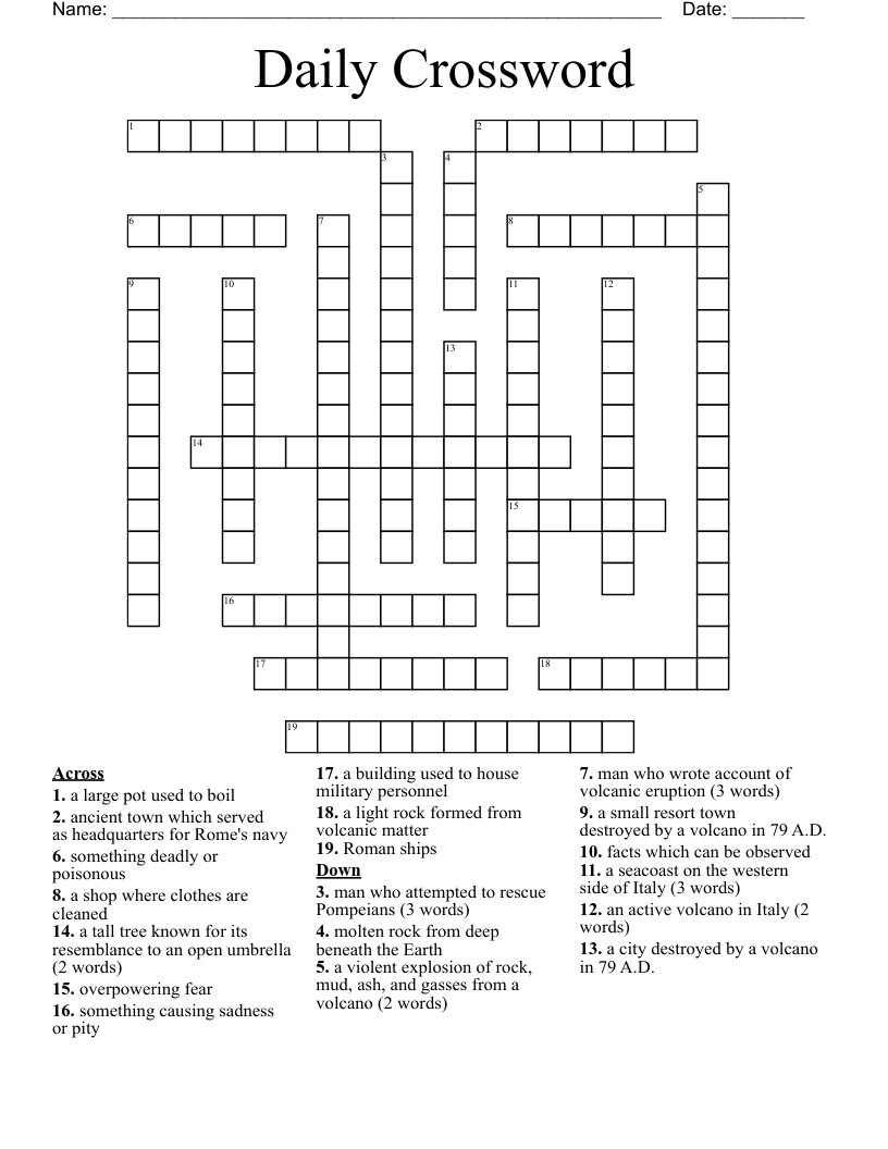 Daily Crossword