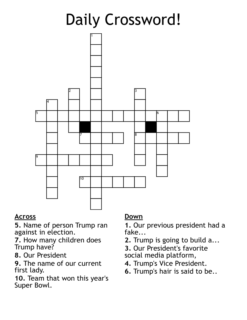 Daily Crossword!