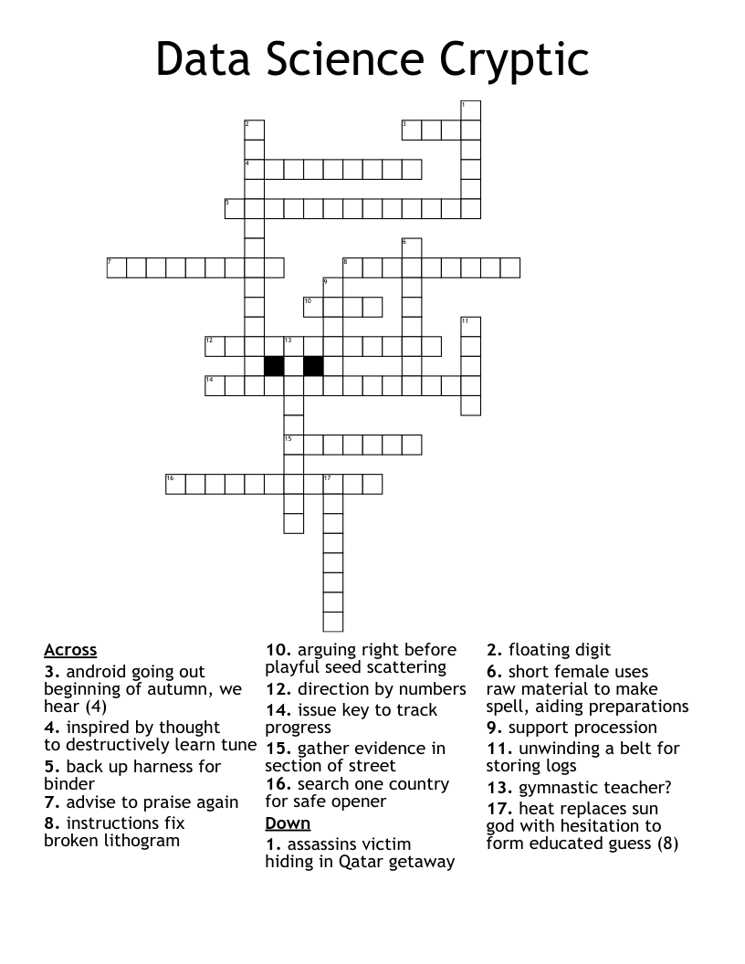 Data Science Cryptic