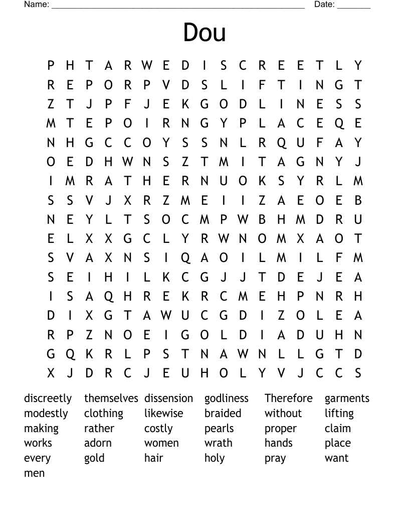 Dou Word Search