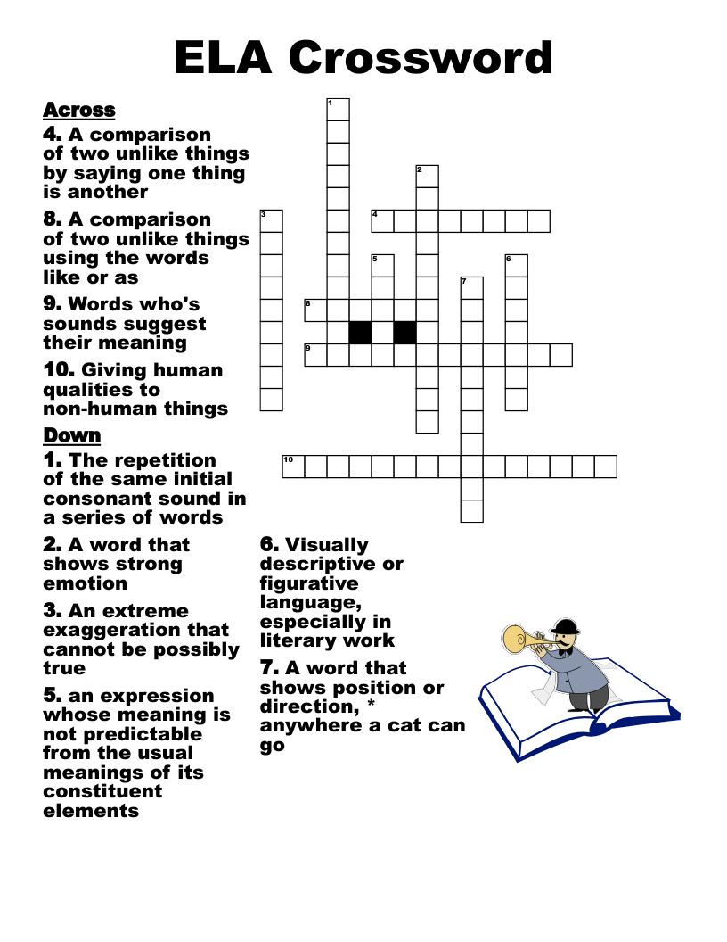 ELA Crossword
