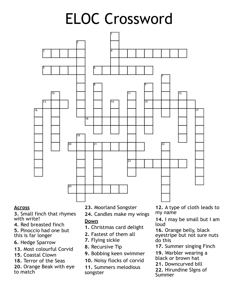 ELOC Crossword