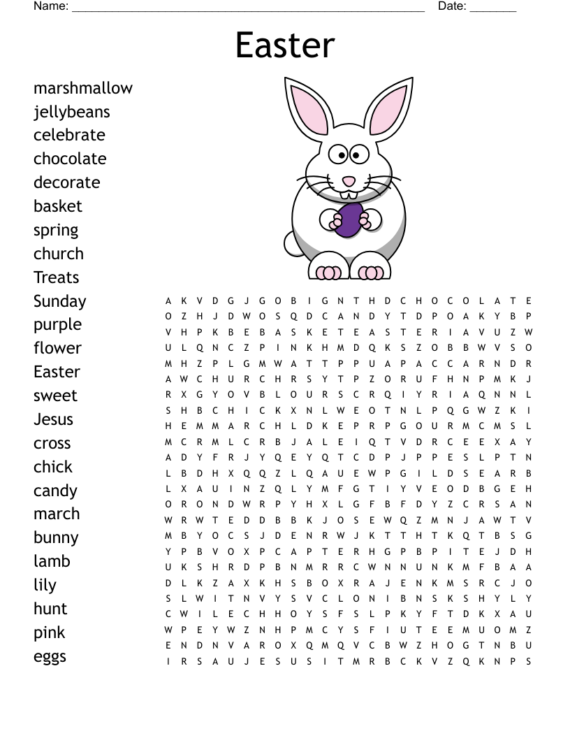 Easter  Word Search