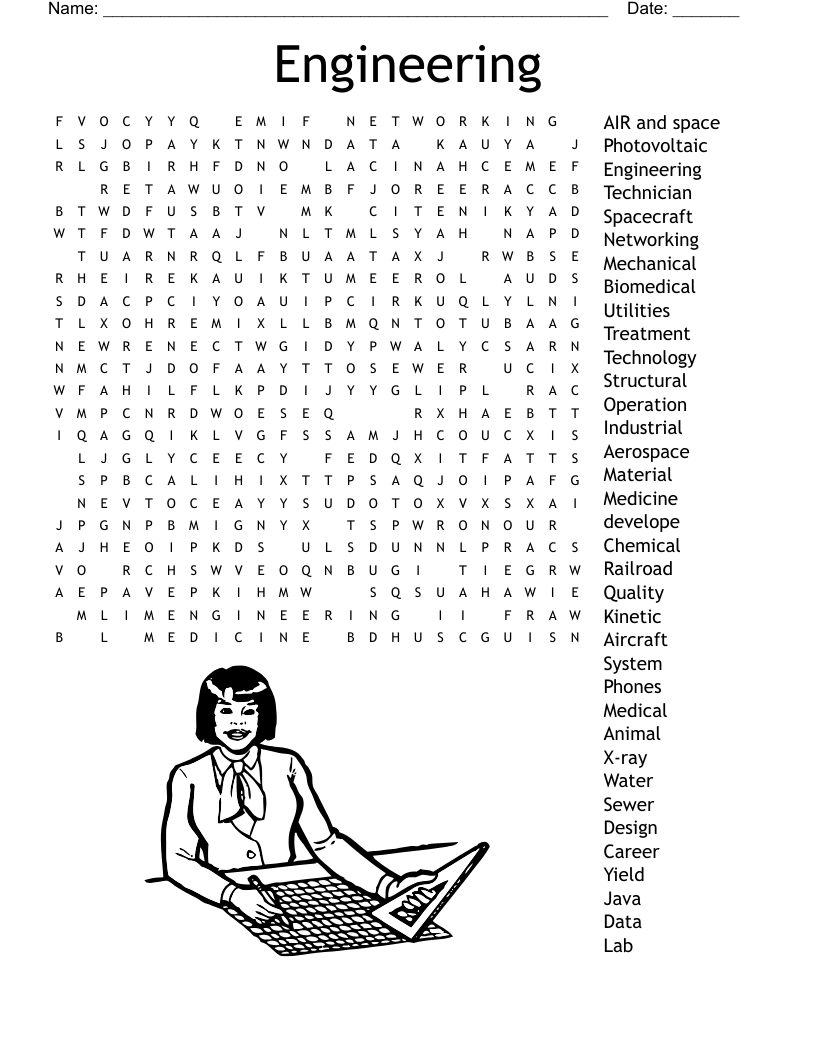 Engineering Word Search