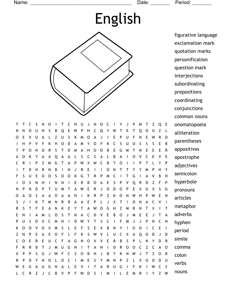 English Word Search