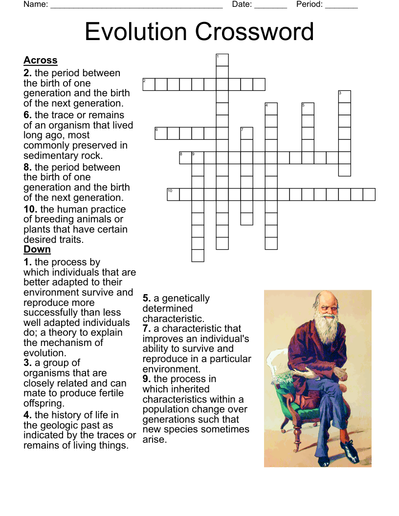 Evolution Crossword