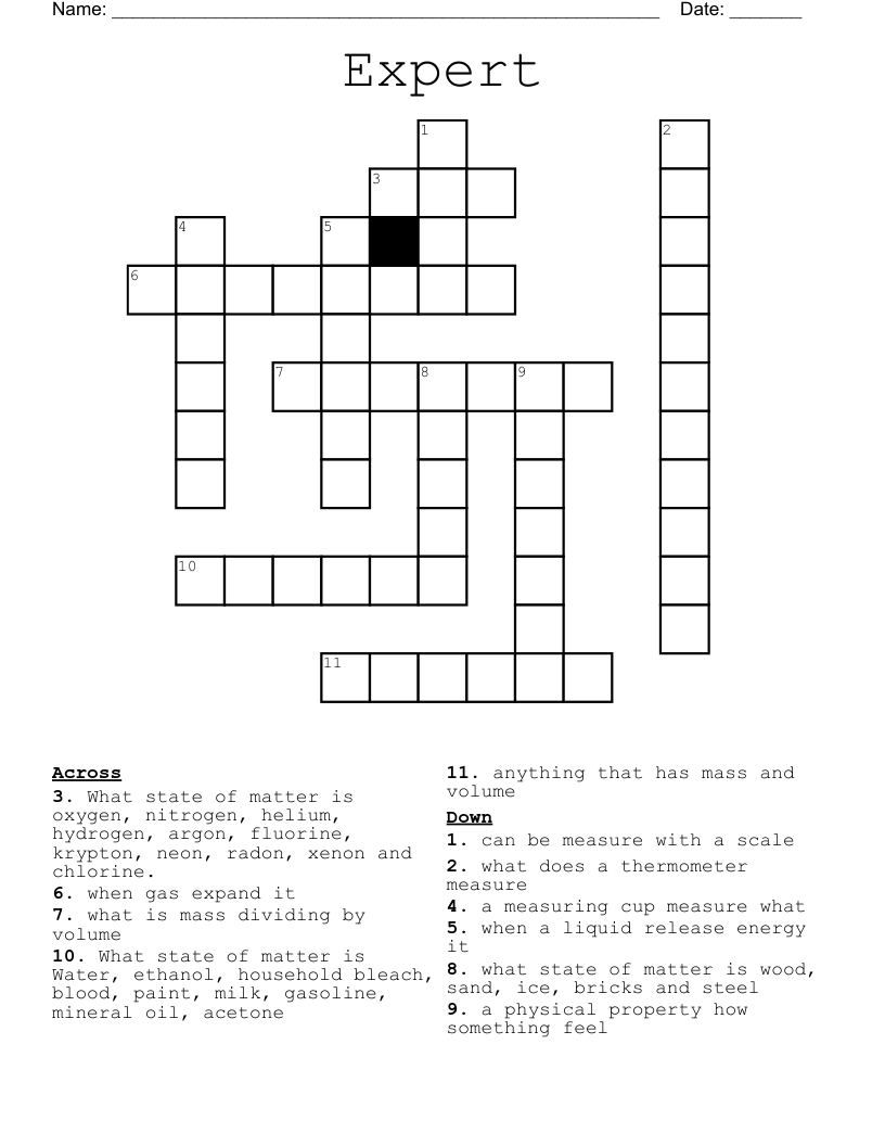Expert Crossword
