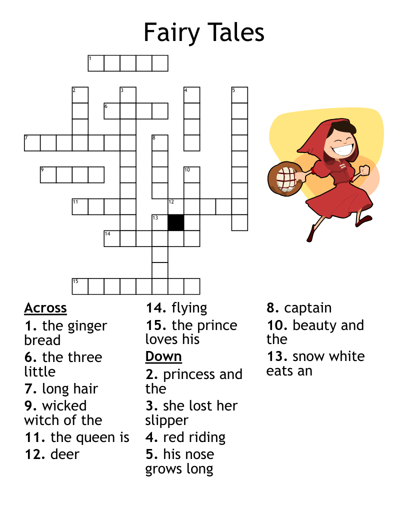 Fairy Tales Crossword