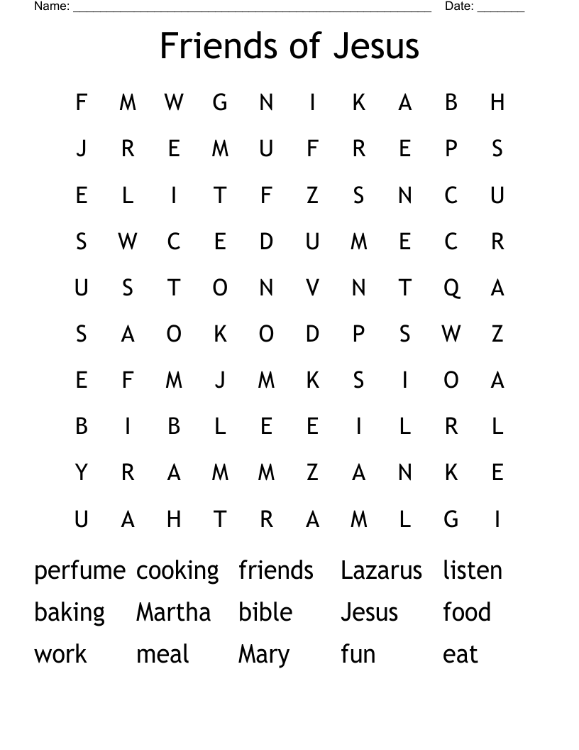 Friends of Jesus