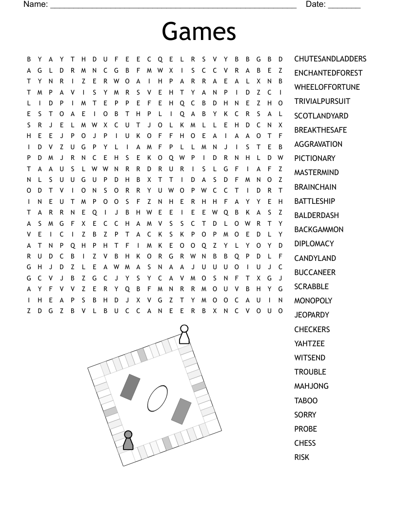 Games Word Search