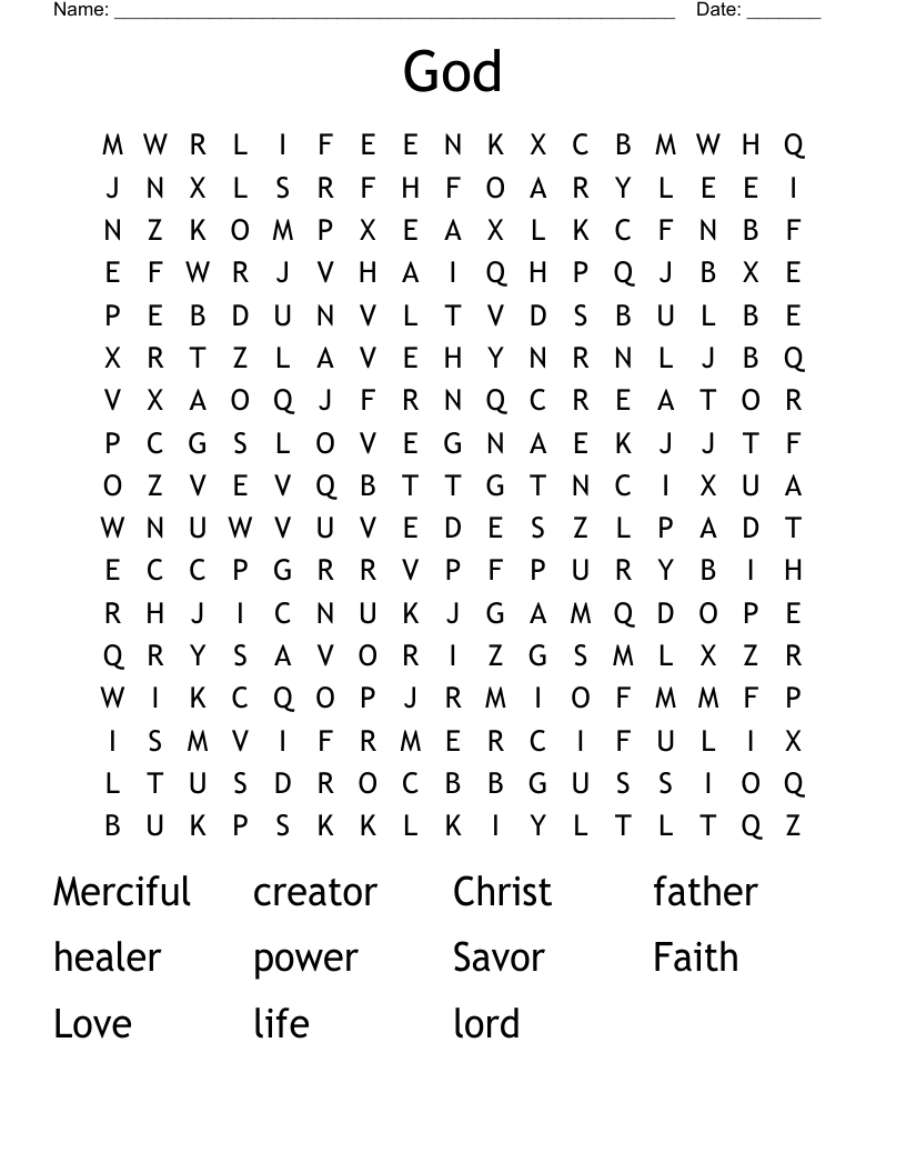God Word Search