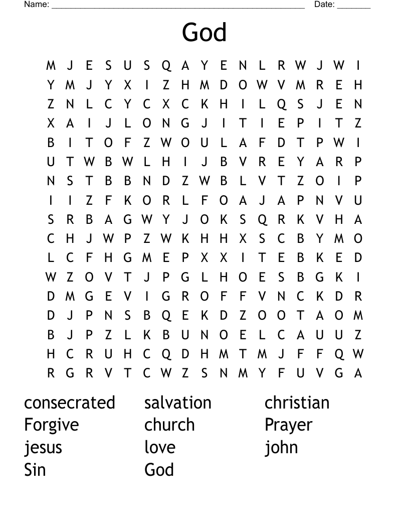 God Word Search