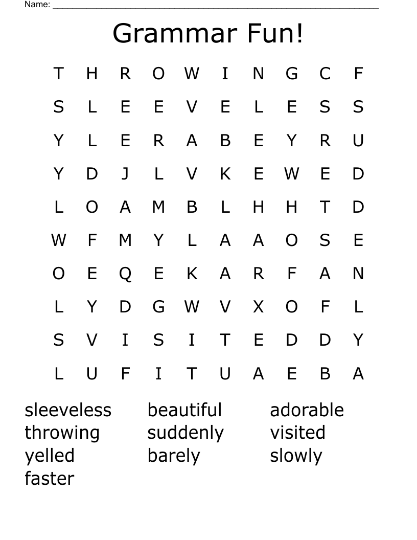 Grammar Fun!