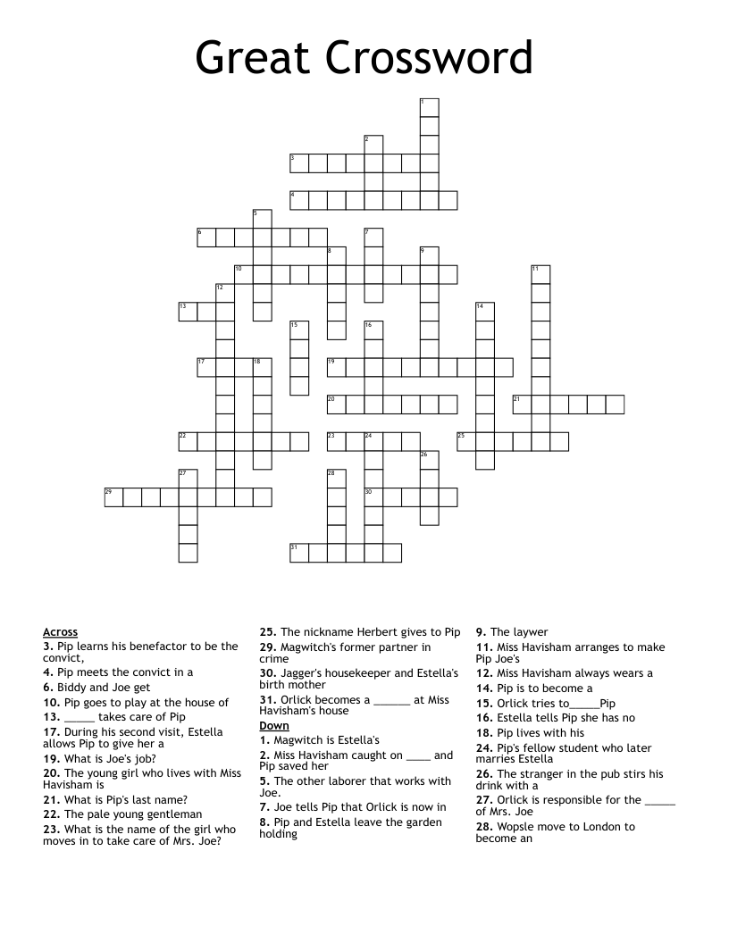Great Crossword