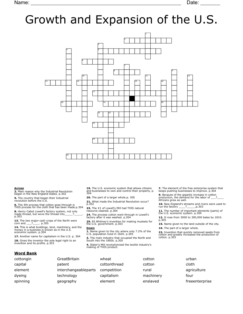 Growth and Expansion of the U.S. Crossword