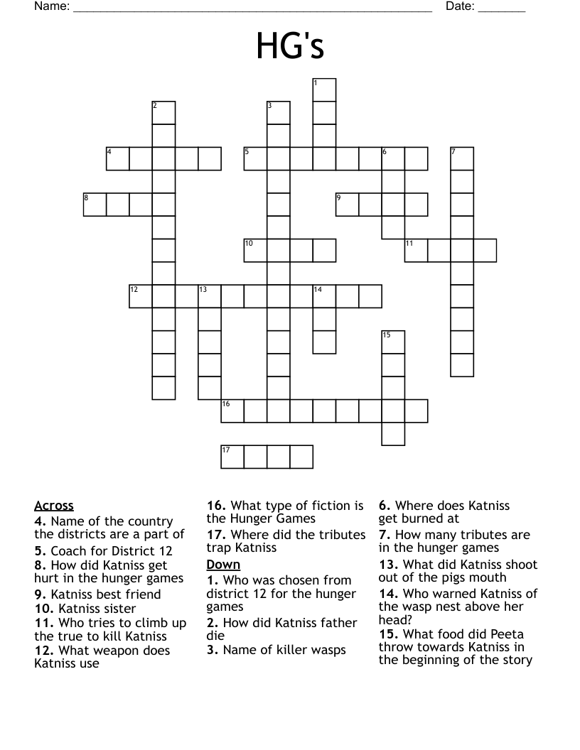 HG's Crossword