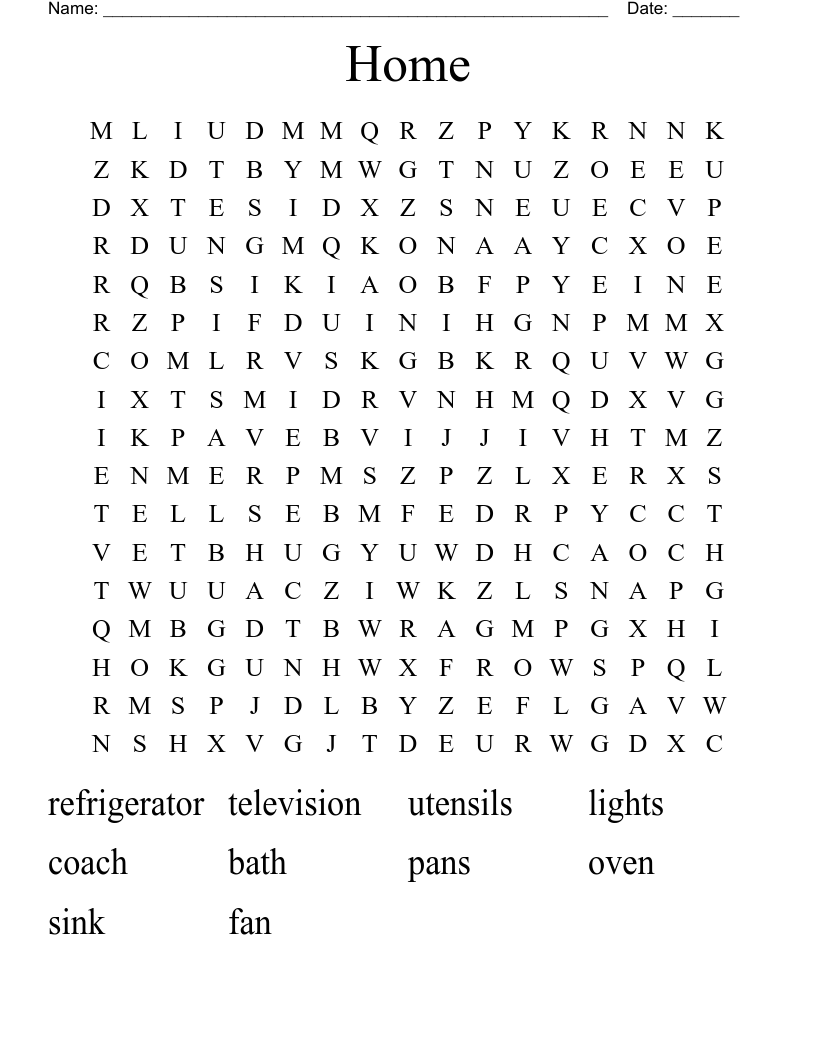 Home  Word Search