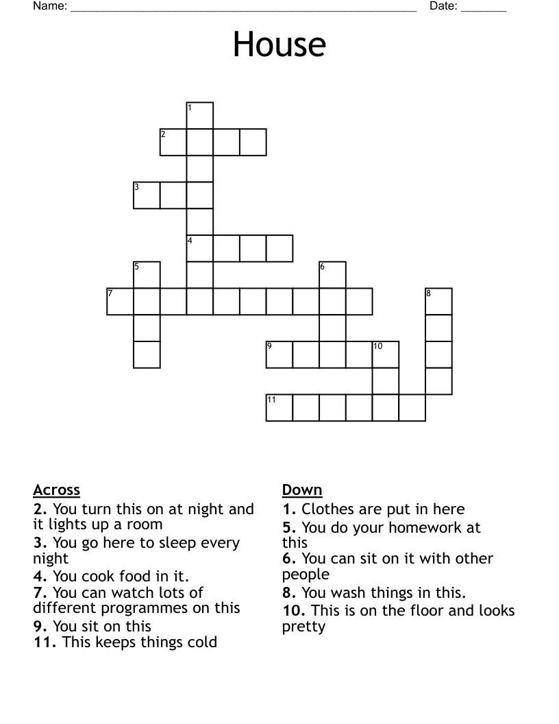 House Crossword