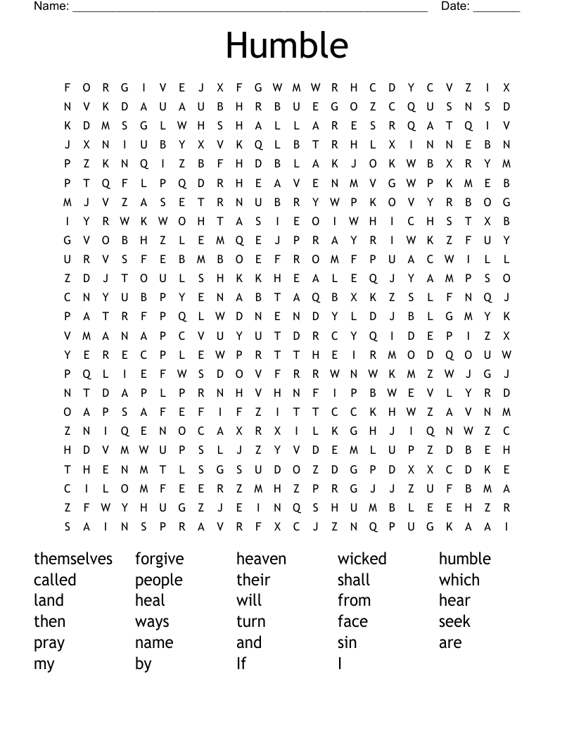 Humble Word Search