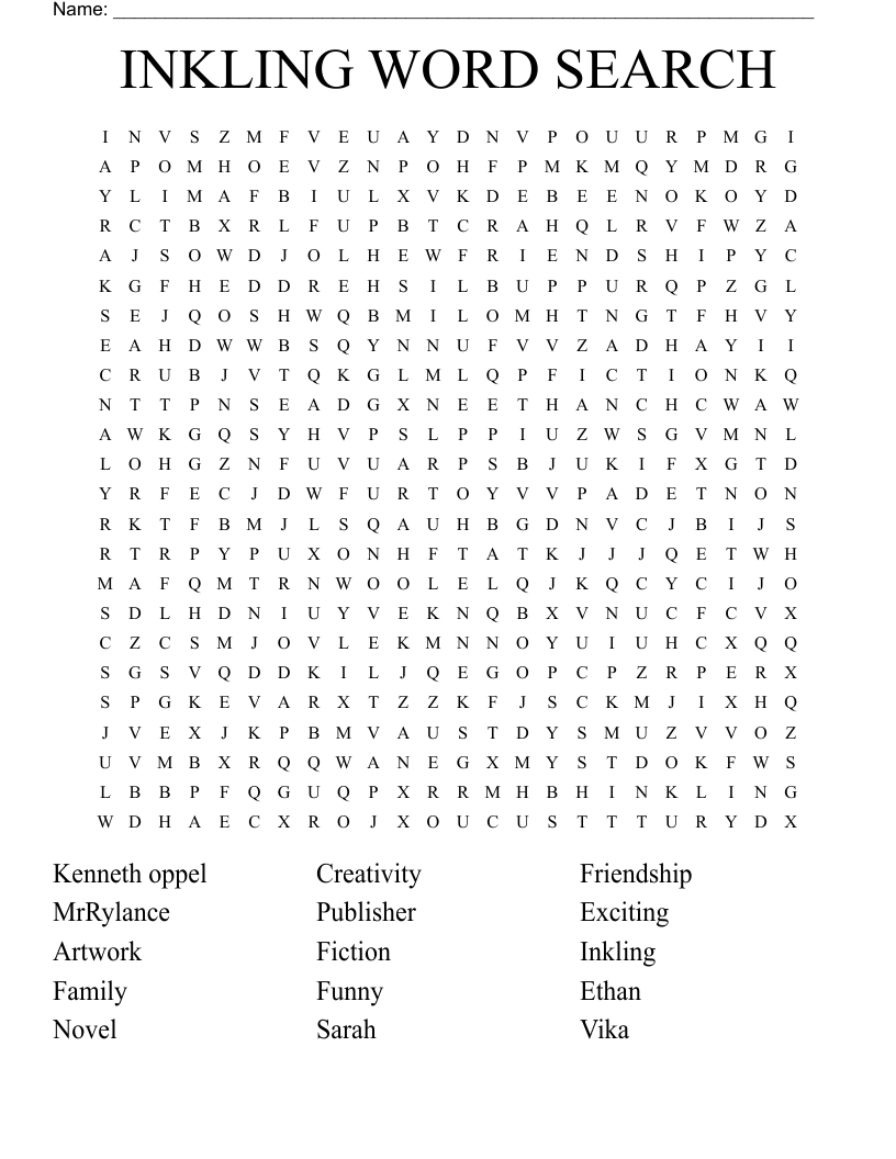 INKLING WORD SEARCH