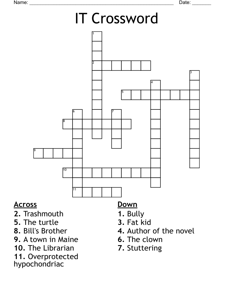 IT Crossword