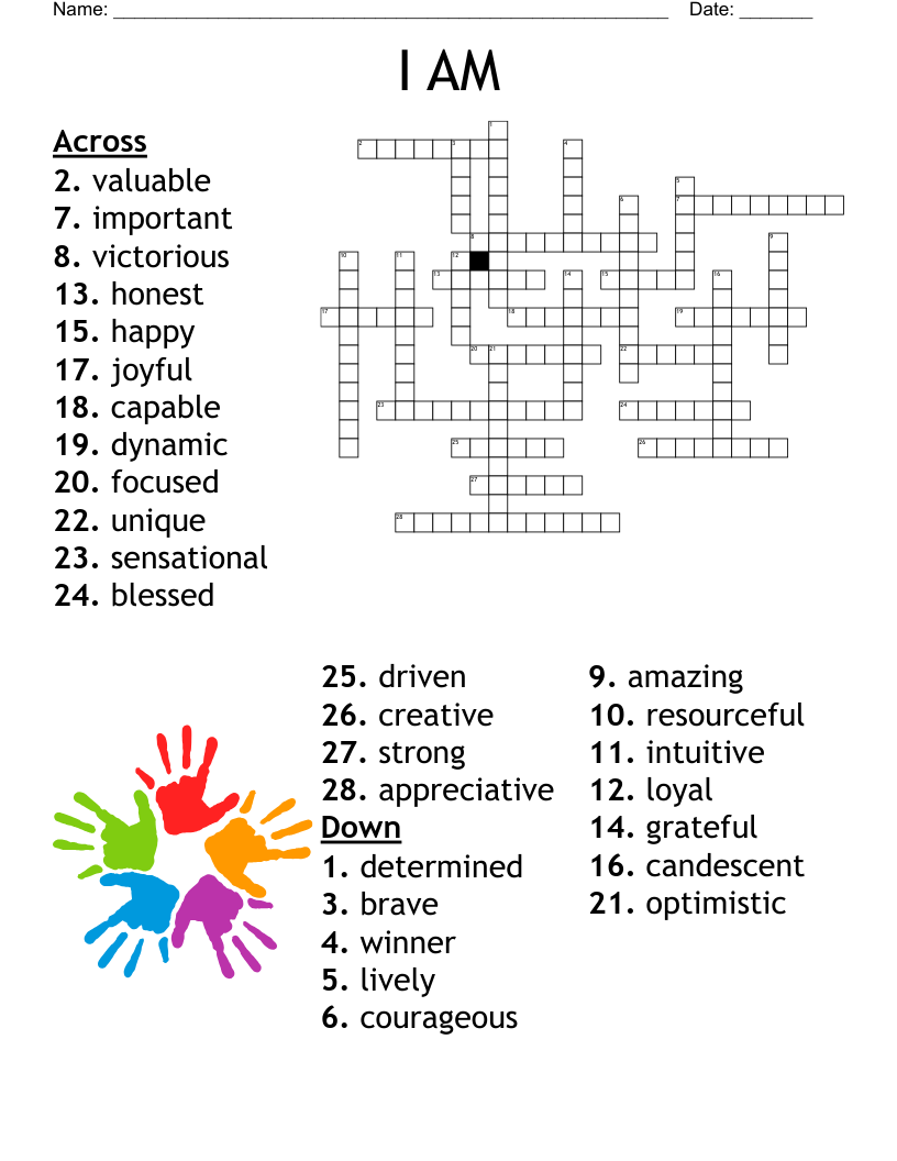 I AM Crossword