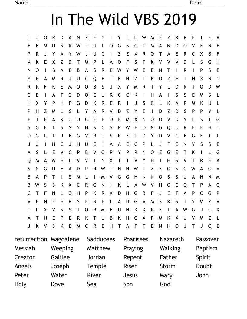 Untitled Word Search
