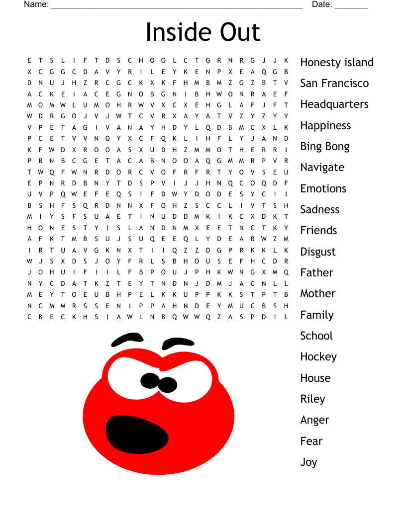Inside Out Word Search
