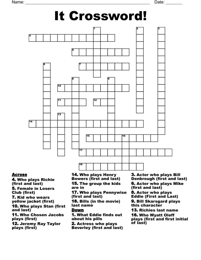 It Crossword!