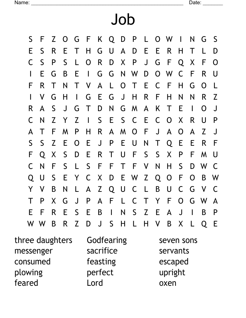 Job Word Search