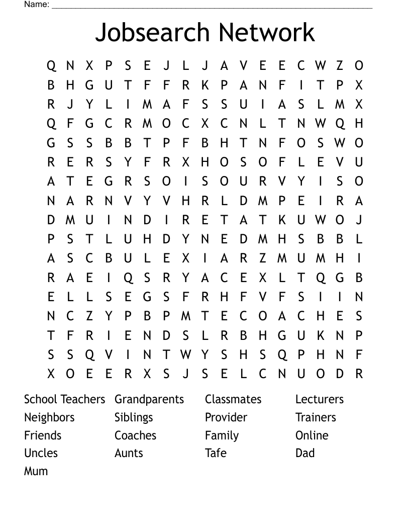 Jobsearch Network