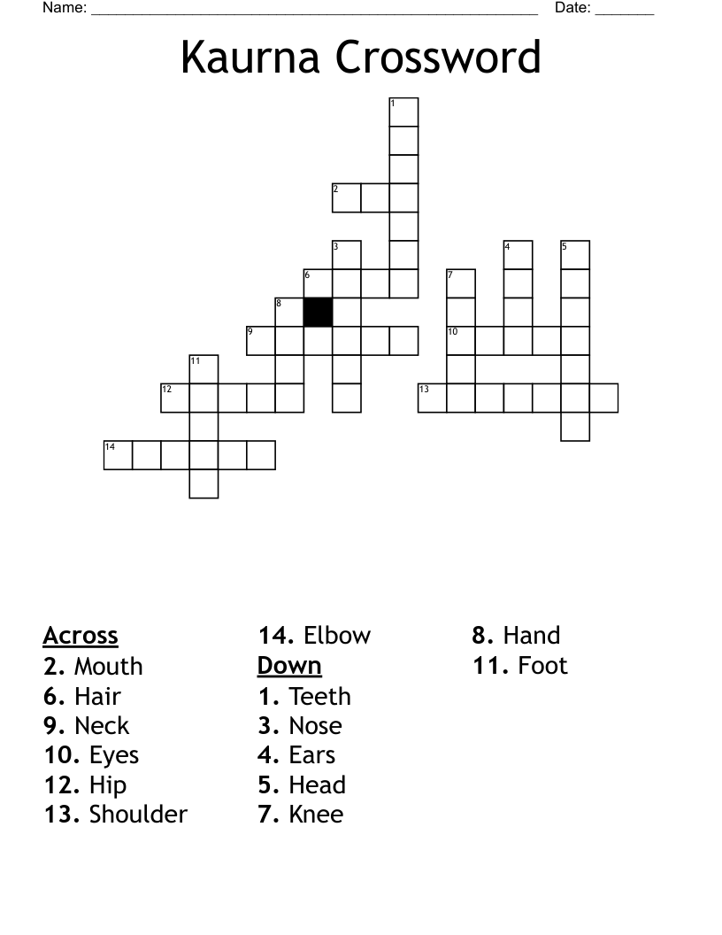 Kaurna Crossword