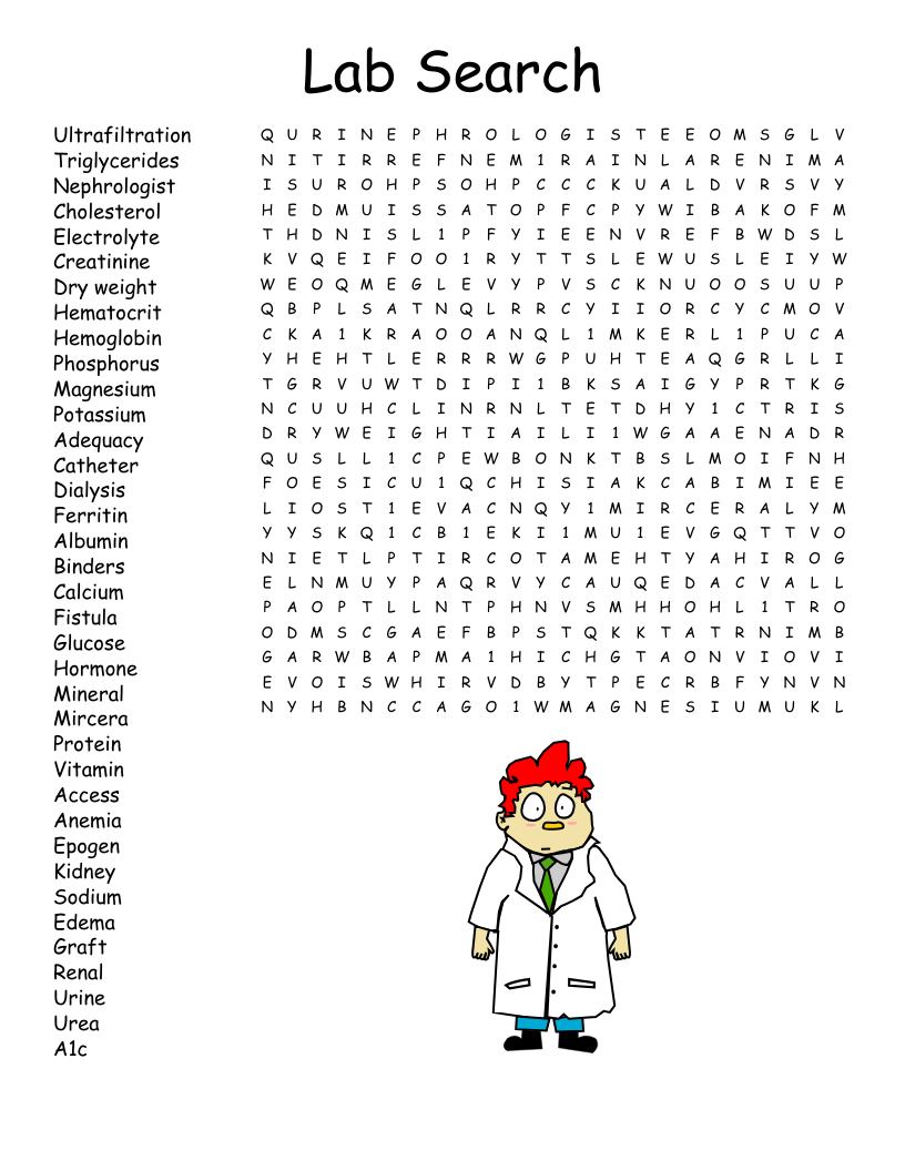 Lab Search Word Search